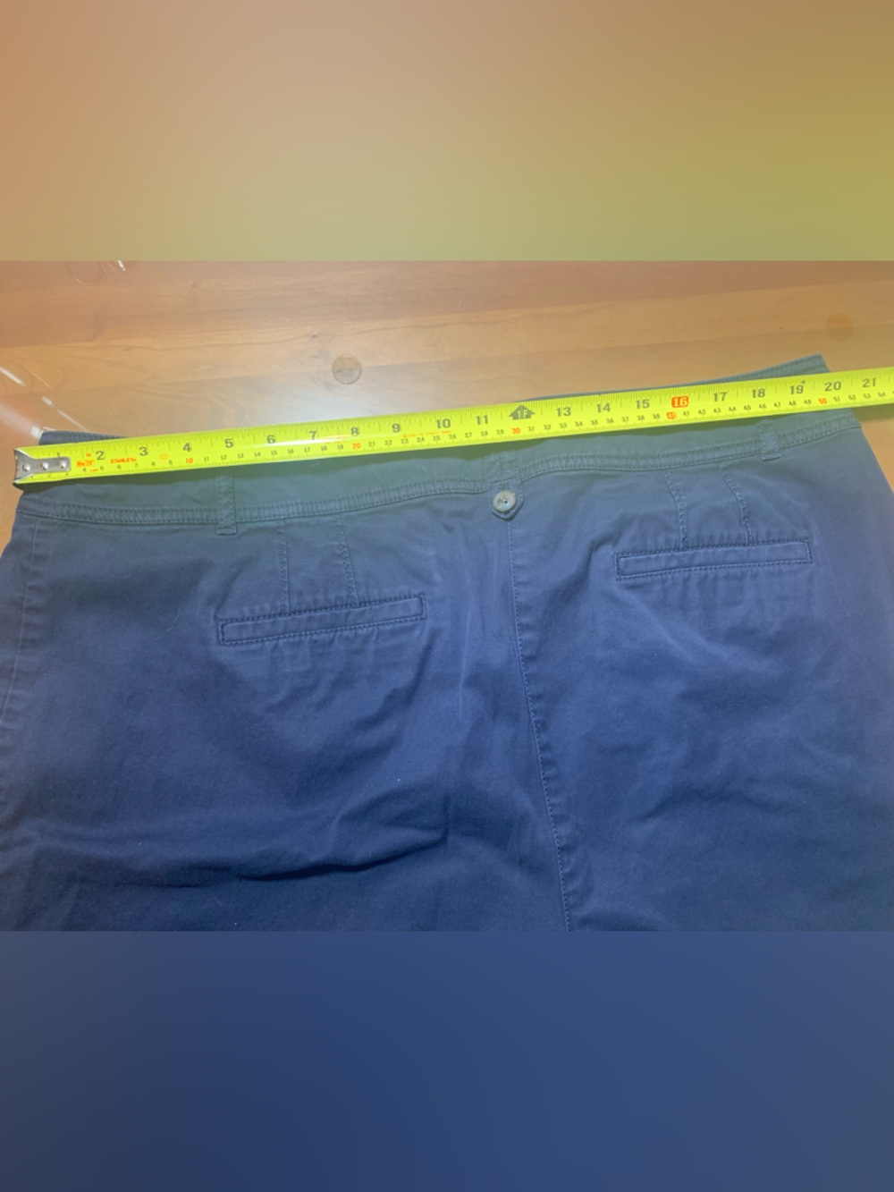 Nearly new! Talbots Navy Blue Women’s Shorts - Picture 5 of 7